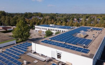 Zonnepanelen aangelegd bij Pallas Athene School in Ede