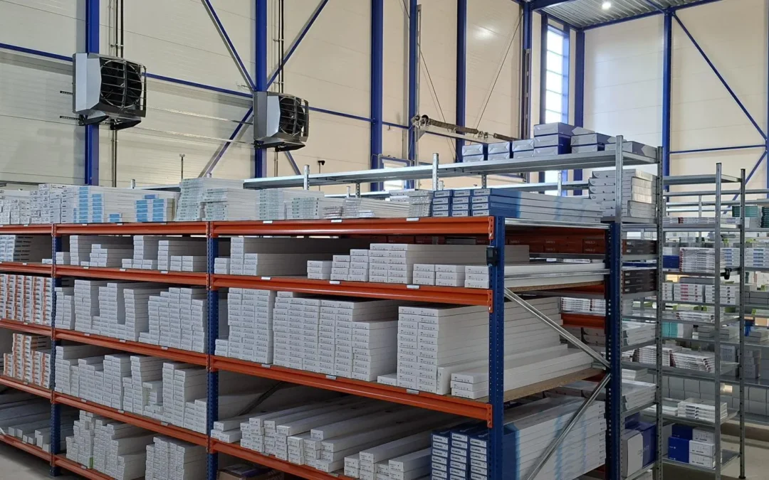 Warmtepomp magazijn Angiocare in Amersfoort